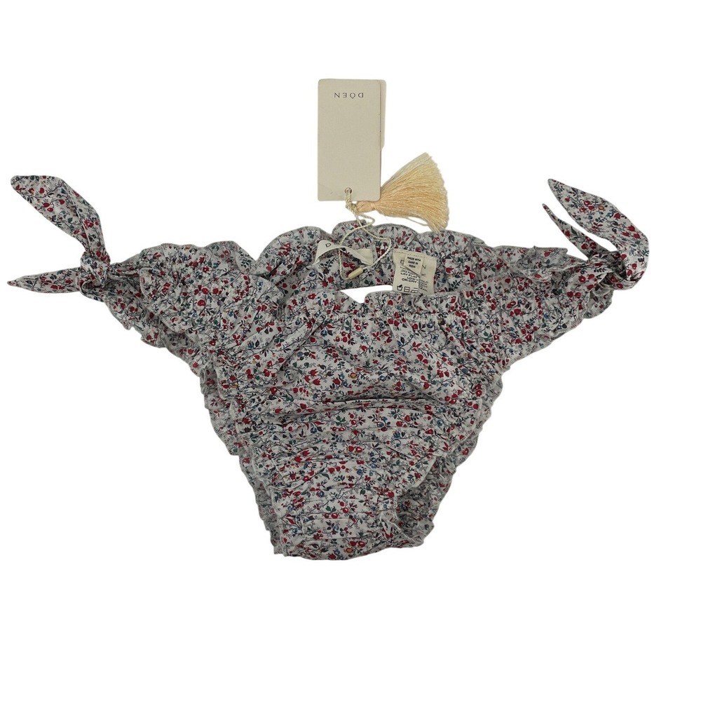 DOEN Bikini Bottom XL Floral New With Tags
